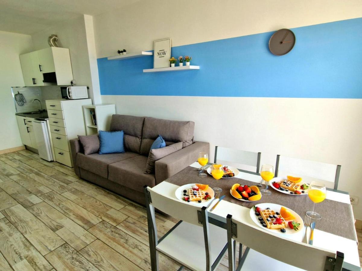 Lovely Blue Studio With Ocean View And Pool, Paraiso 918 Costa Adeje  Exterior photo